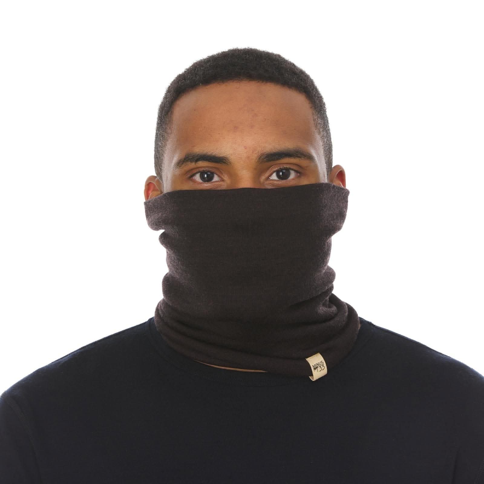 Midweight Merino Wool Neck Gaiter for Hiking and Winter Sports