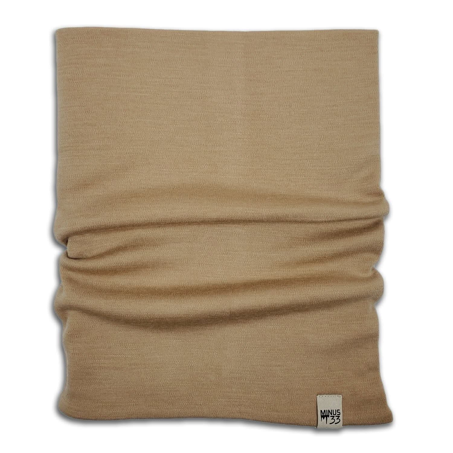 Midweight Merino Wool Neck Gaiter for Hiking and Winter Sports