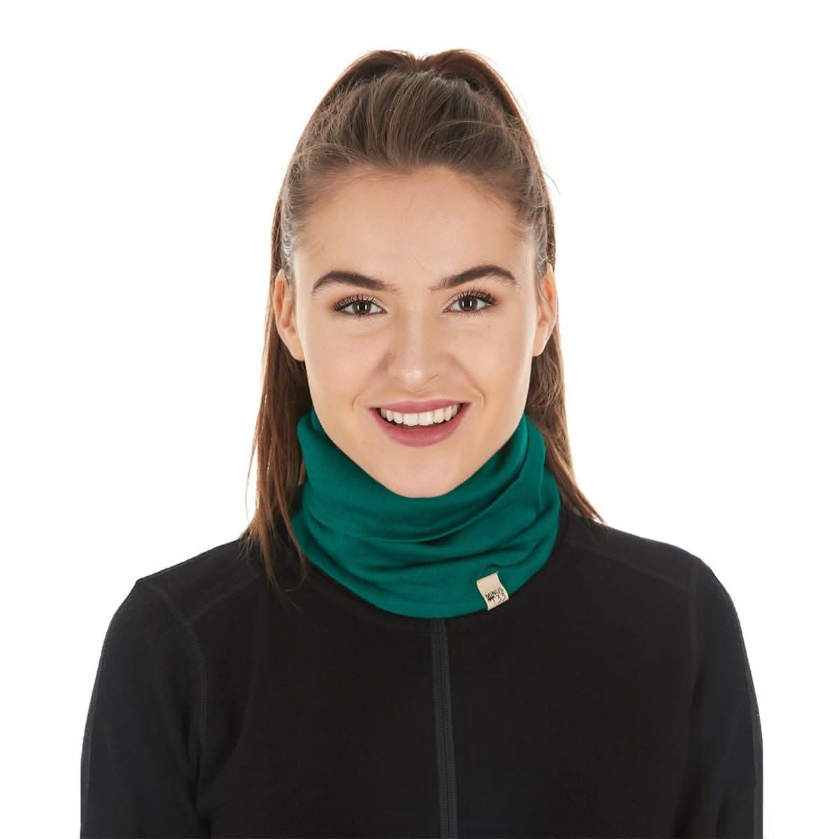 Midweight Merino Wool Neck Gaiter for Hiking and Winter Sports