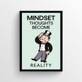 Mindset Matters Monopoly Poster
