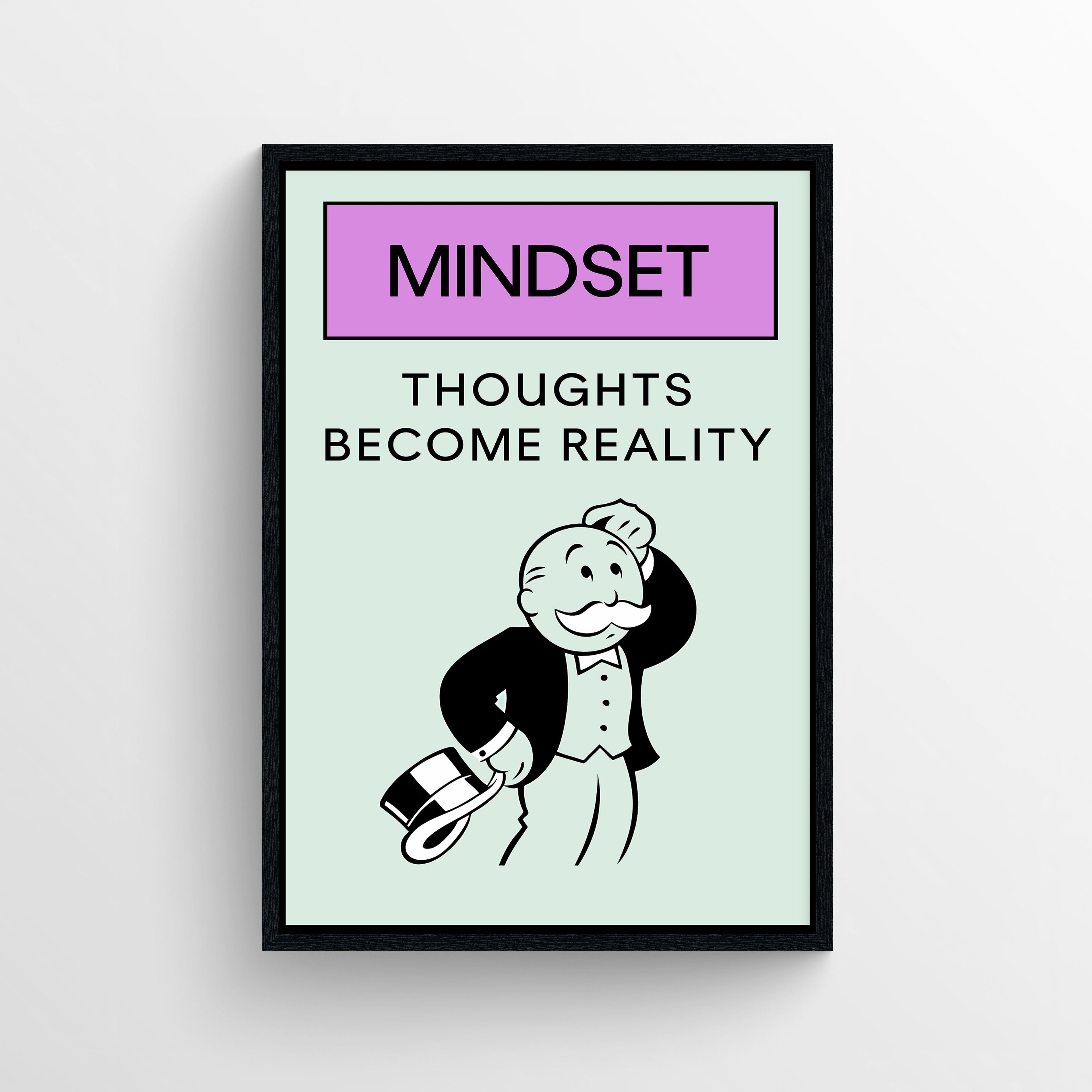 Mindset Monopoly Poster