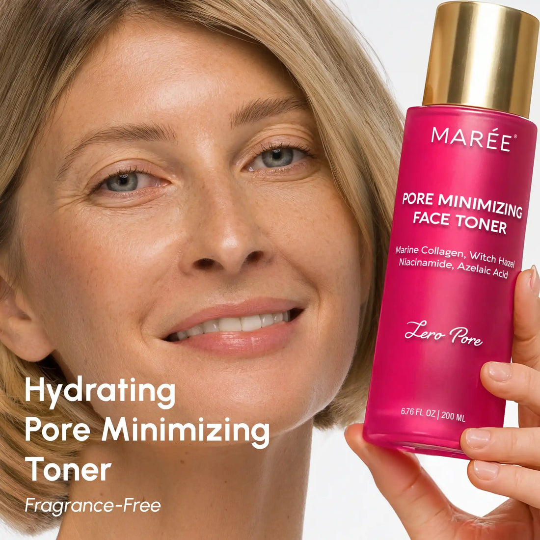Pore Minimizing Face Toner with Niacinamide and Witch Hazel - Image 2