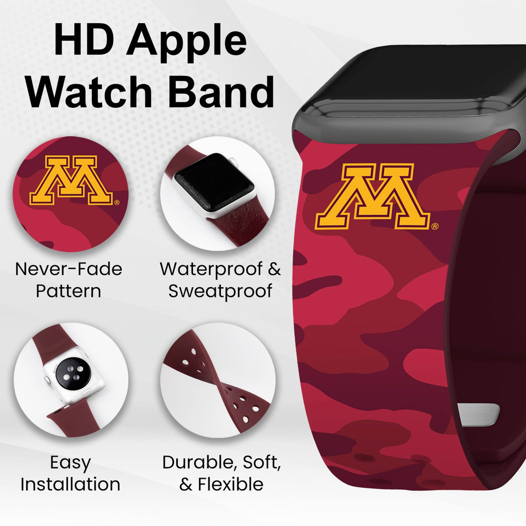 Minnesota Golden Gophers HD Apple Watch Band