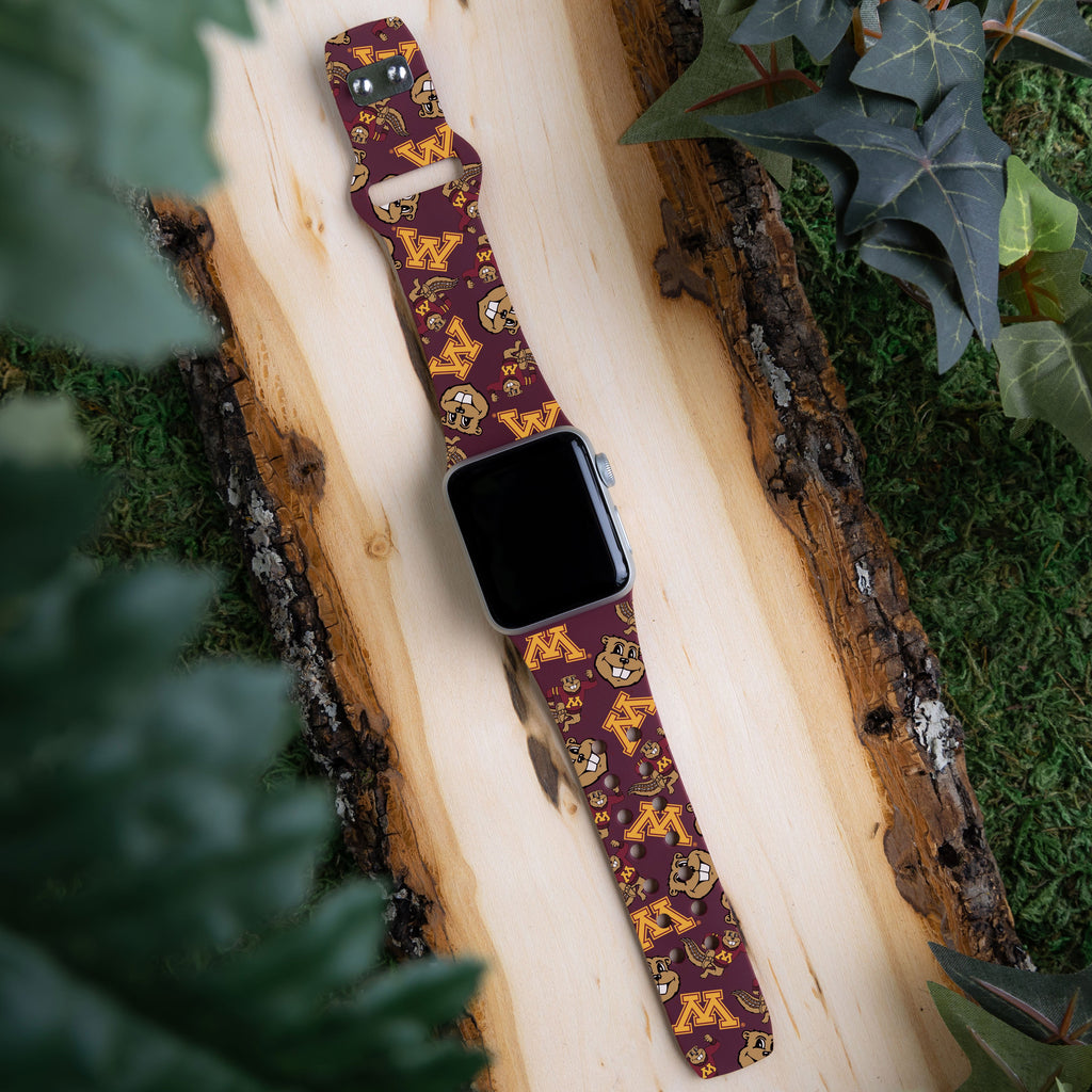 Minnesota Golden Gophers HD Apple Watch Band