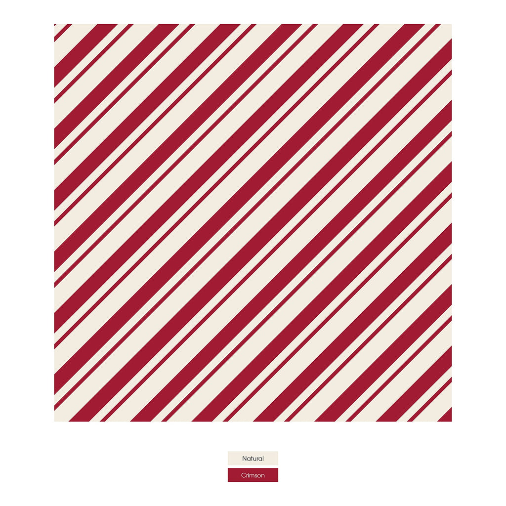 Print 3/4 Sleeve Babydoll Outfit Set in Peppermint Stripe