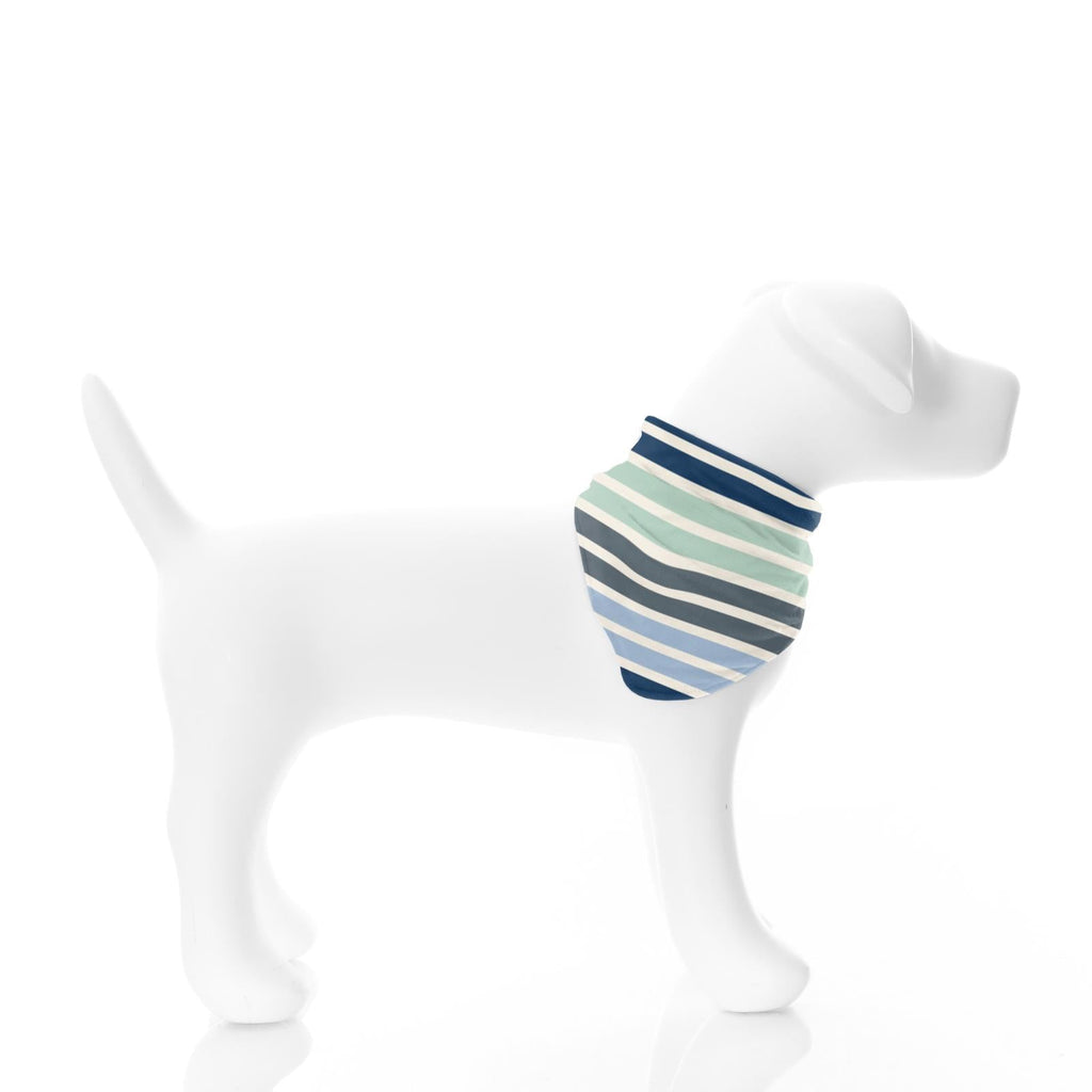 Print Dog Bandana in Fairground Stripe