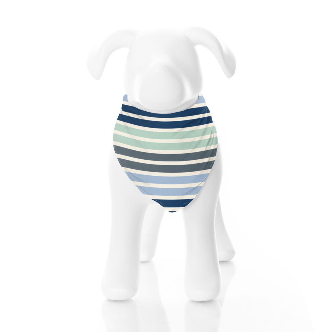 Print Dog Bandana in Fairground Stripe