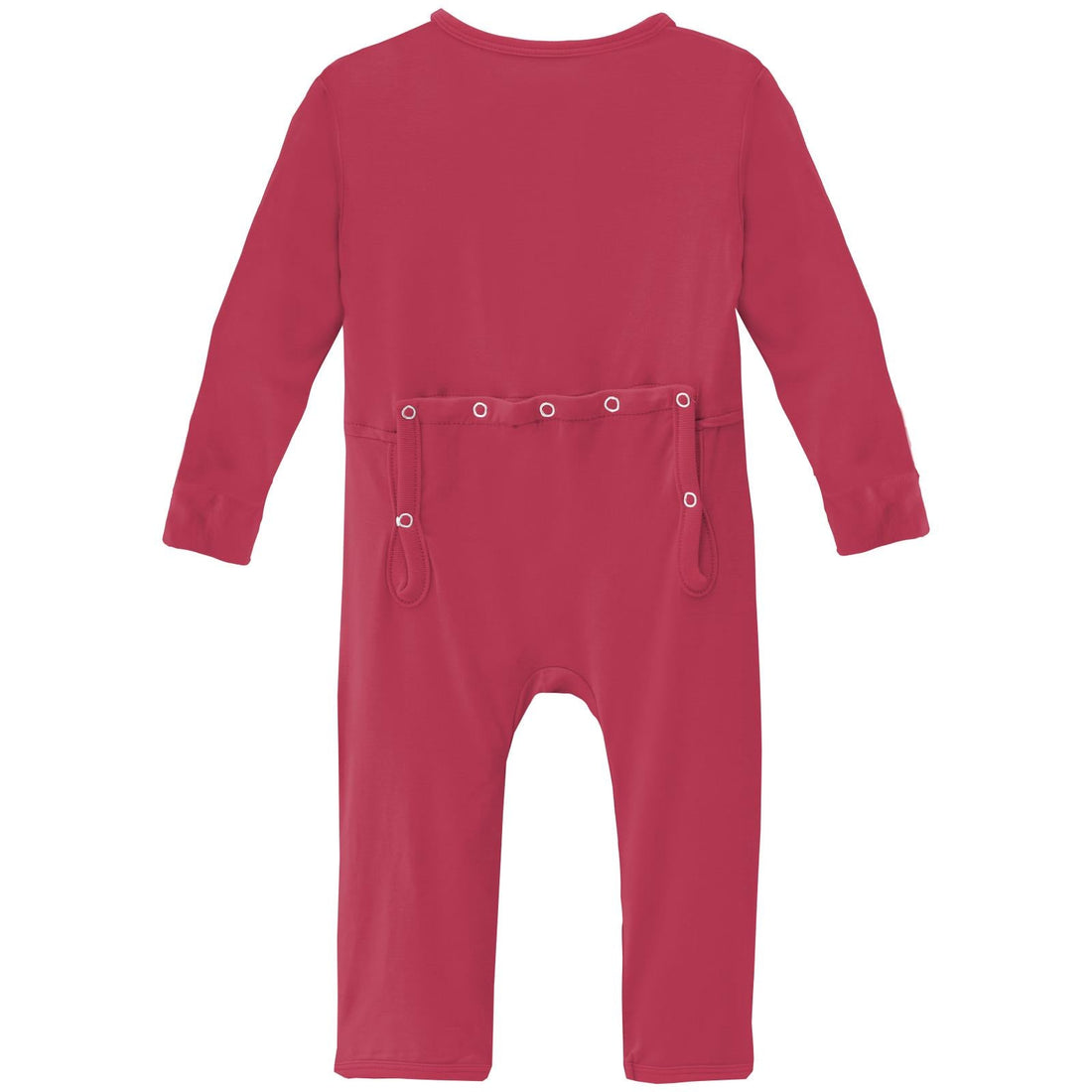 Coverall with Snaps in Cherry Pie