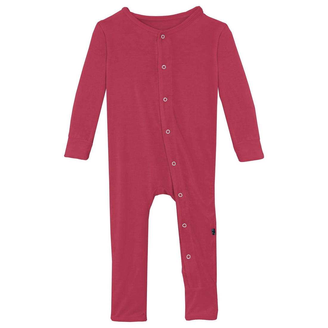 Coverall with Snaps in Cherry Pie