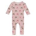 Print Convertible Coverall in Baby Rose Pegasus