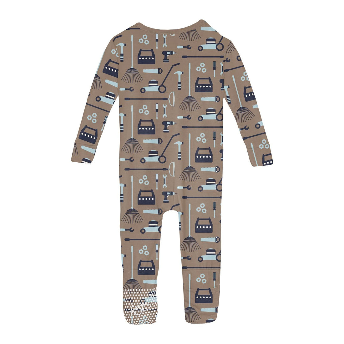 Print Convertible Coverall in Portabella Fall Tools