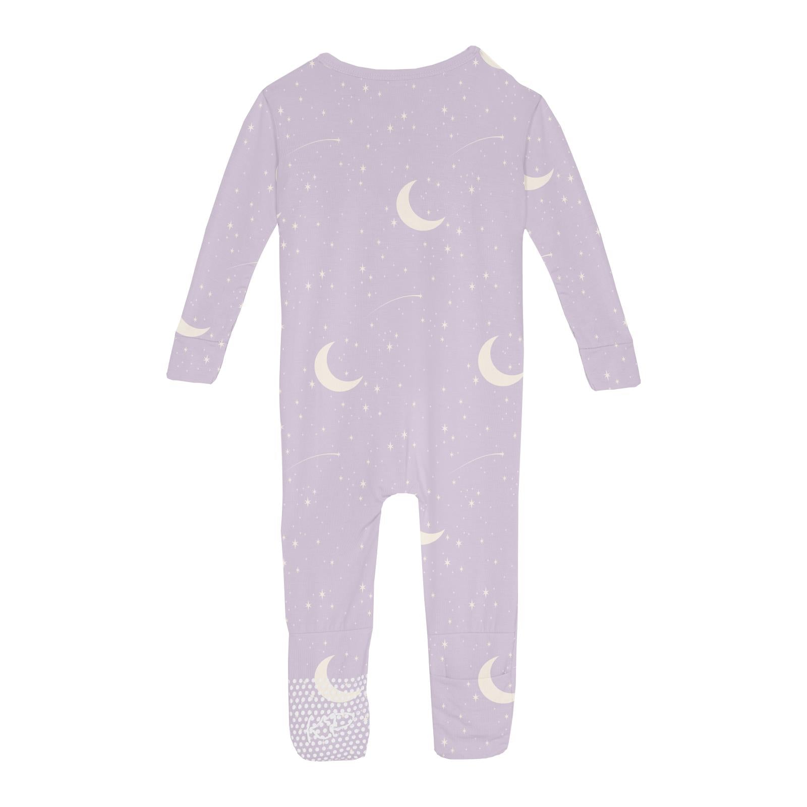Print Convertible Sleeper with Zipper in Thistle Starry Sky & Moon