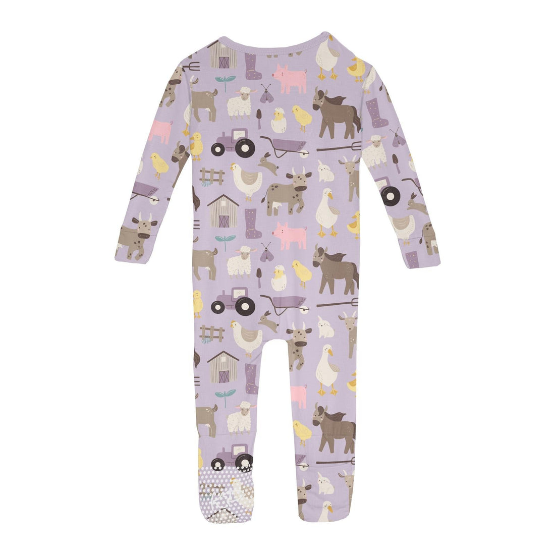 Print Convertible Sleeper with Zipper in Thistle Morning on the Farm