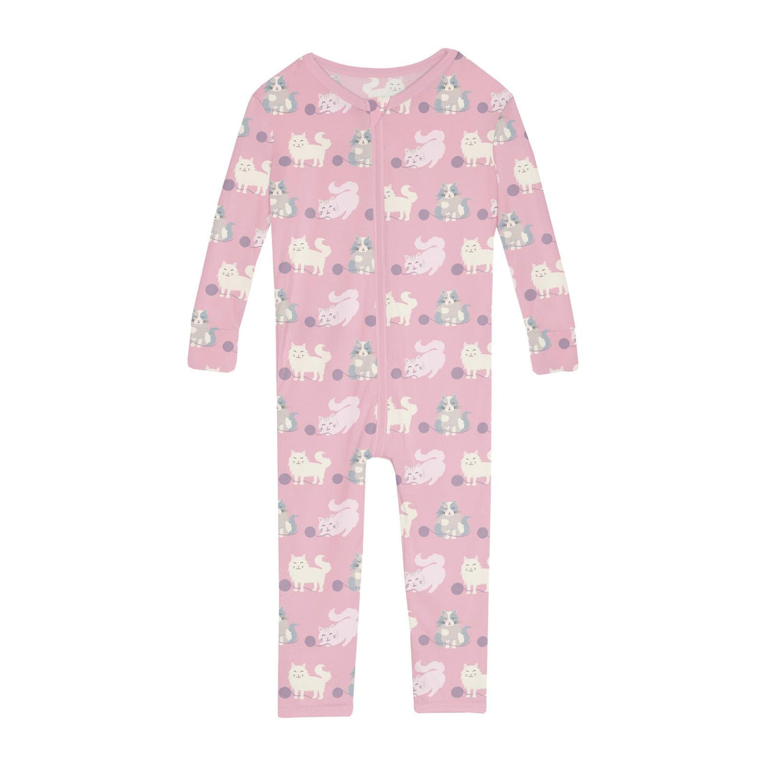 Print Convertible Sleeper with Zipper in Cake Pop Cats and Yarn