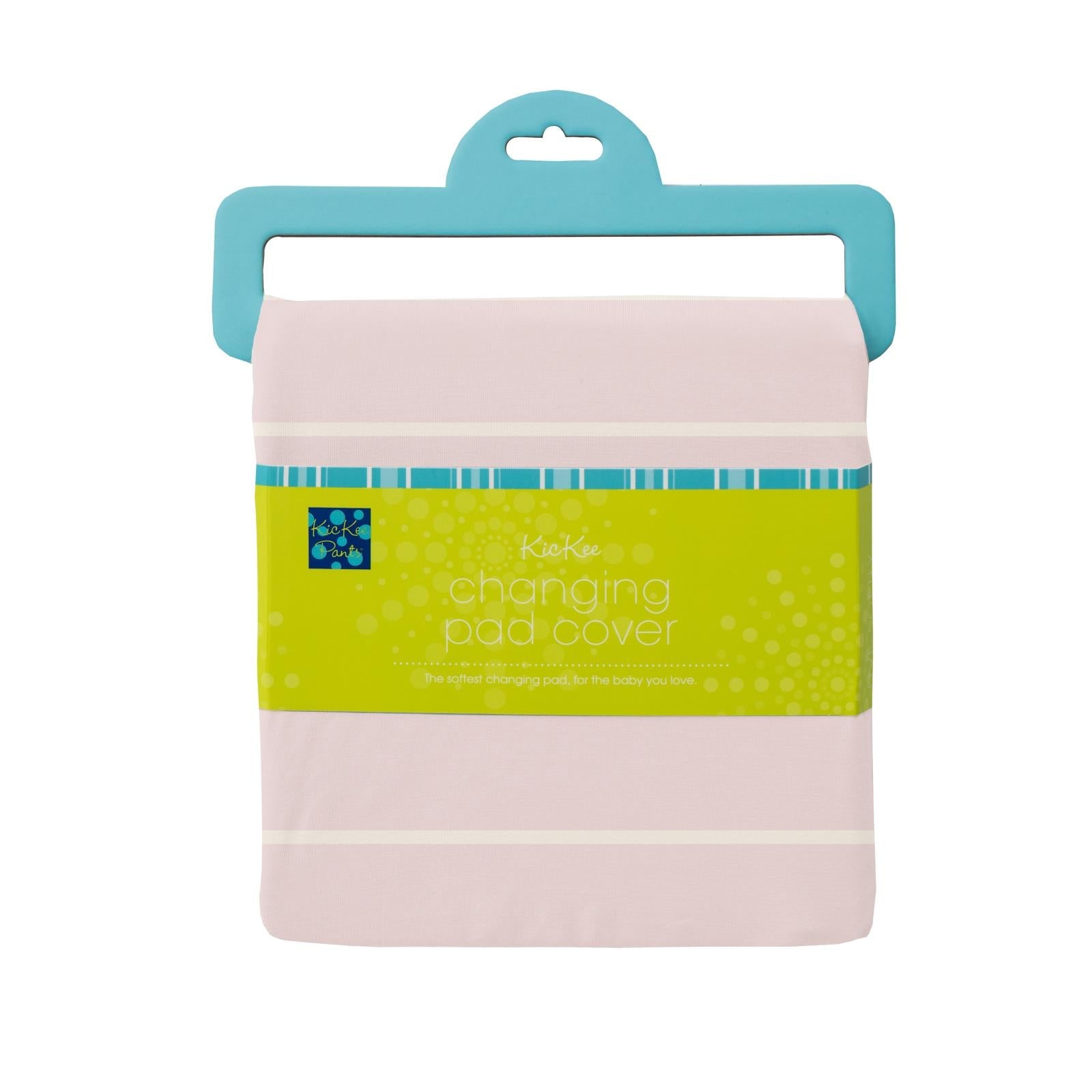 Print Changing Pad Cover in Macaroon Road Trip Stripe