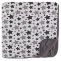 Print Toddler Blanket in Feather/Rain Stars
