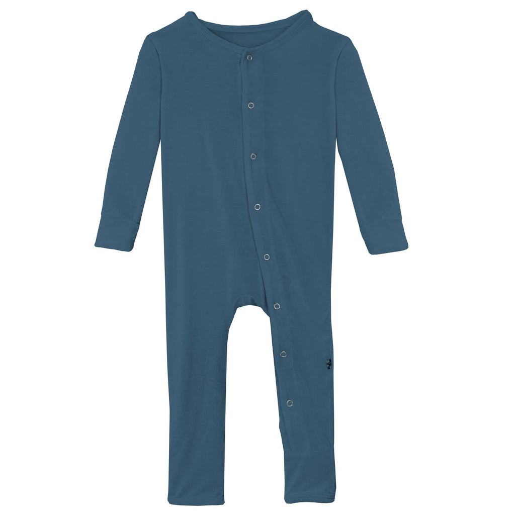 Coverall with Snaps in Twilight