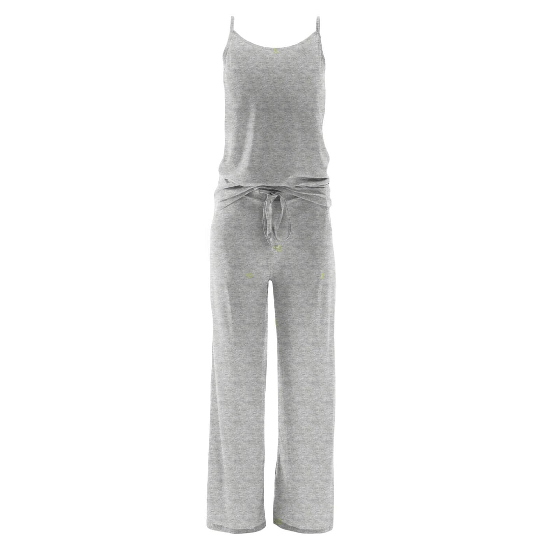 Women's Cami and Lounge Pants Pajama Set in Heathered Mist - Image 5