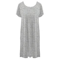 Women's Print Hospital Gown in Road Trip Lattice
