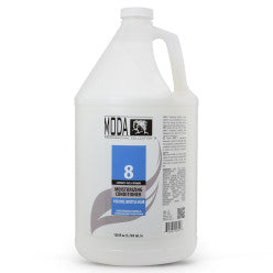 One gallon bottle of MODA 8 Series Moisturizing Conditioner for professional hair care.