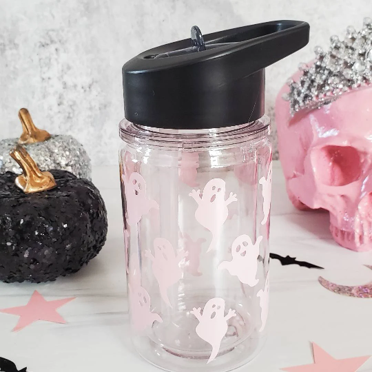 Mommy and Me Matching Halloween Ghost Cups