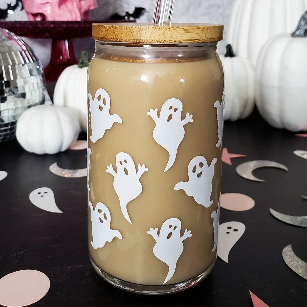 Mommy and Me Matching Halloween Ghost Cups