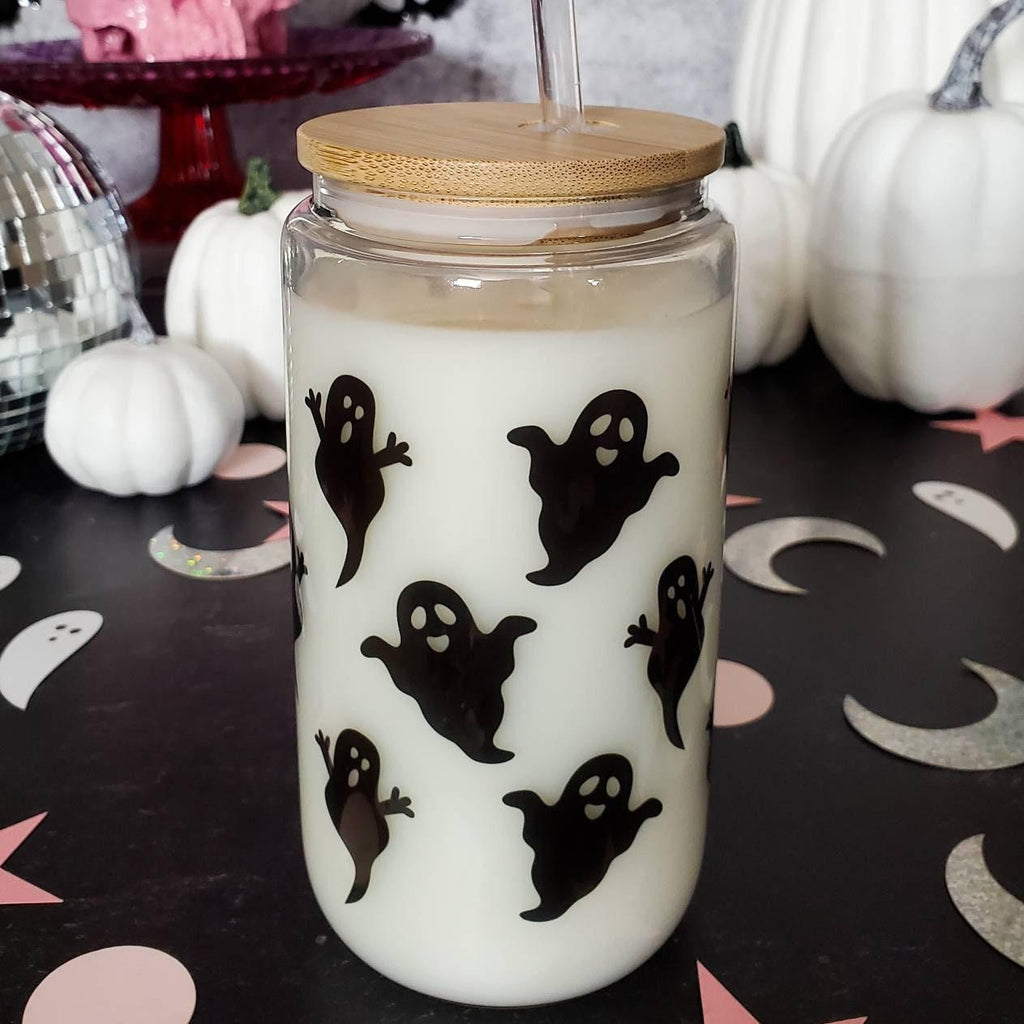 Mommy and Me Matching Halloween Ghost Cups