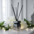 Moonlight Garden Crystal-Enhanced Reed Oil Diffuser, 3oz/100ml