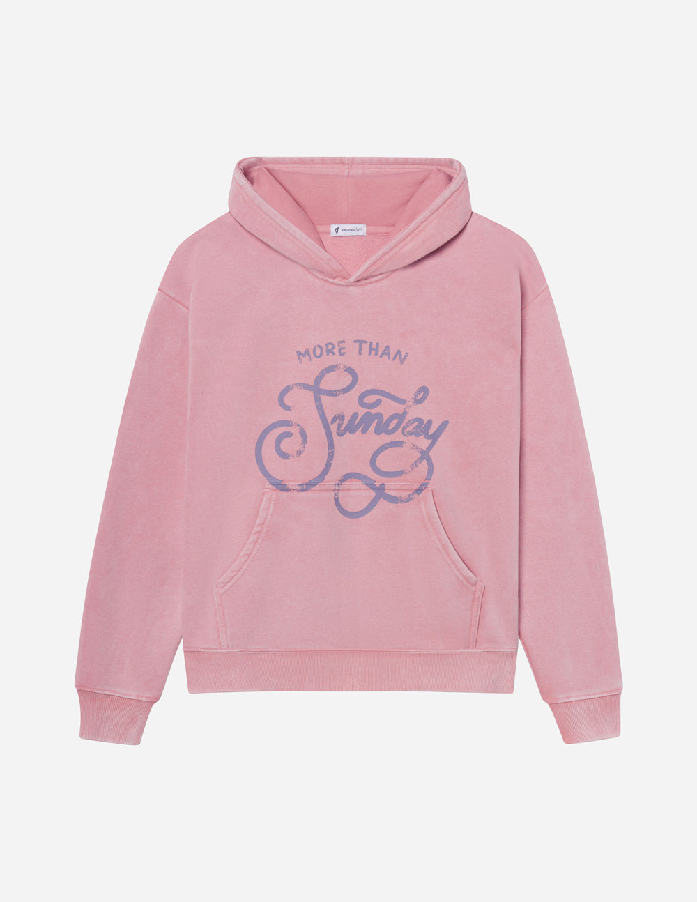 More Than Sunday Unisex Cotton Hoodie Casual Loungewear