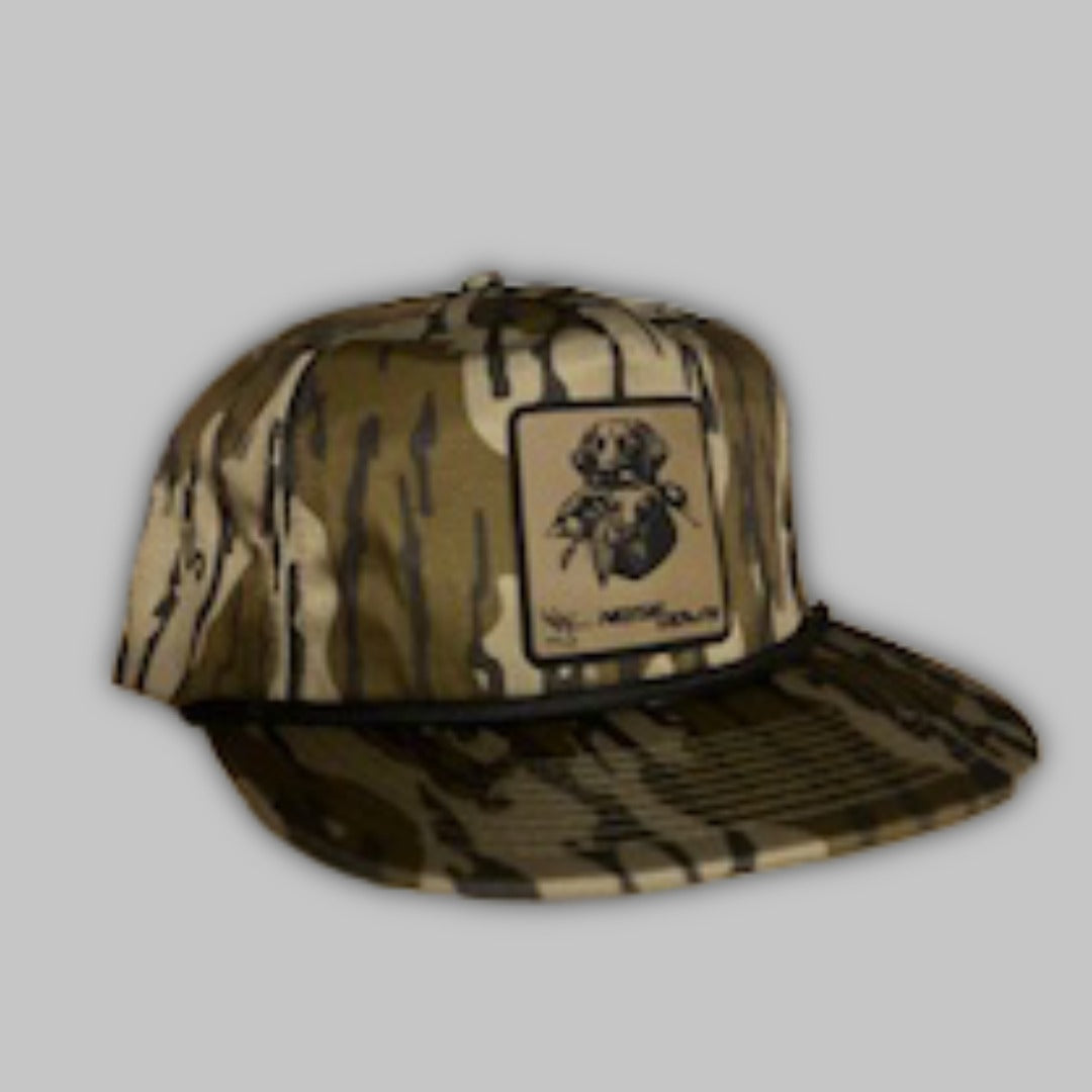 Lab Duck Dog rope hat featuring outdoor-inspired design