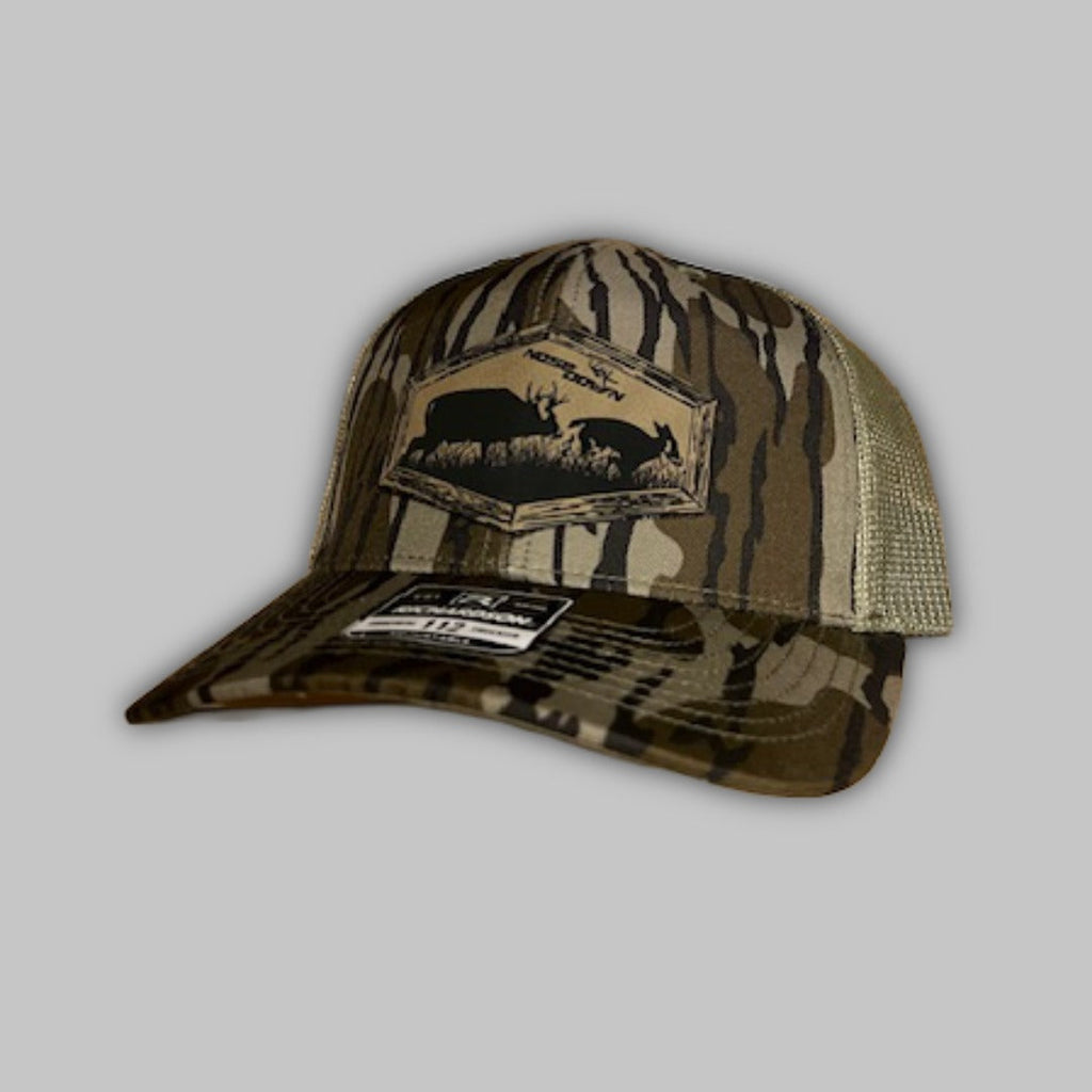 Buck Chase Trucker Hat - Deer Hunting Patch Snapback Cap