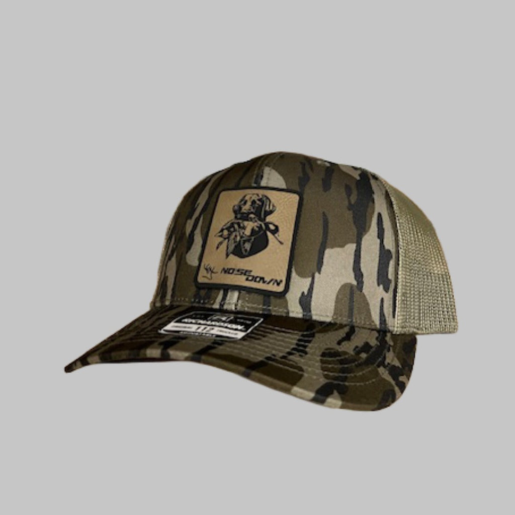Lab Duck Dog Trucker Hat - Camo Outdoor Snapback Cap