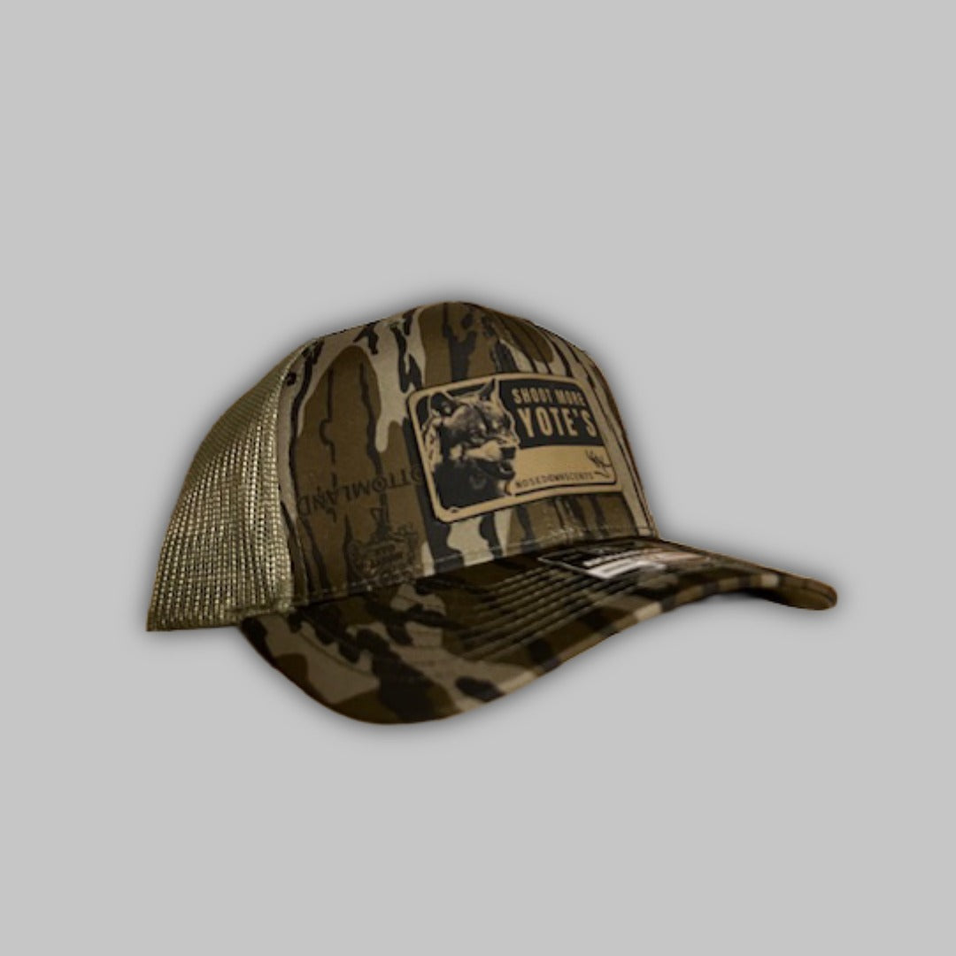 Kill More Yotes Camo Trucker Hat - Richardson 112 Snapback