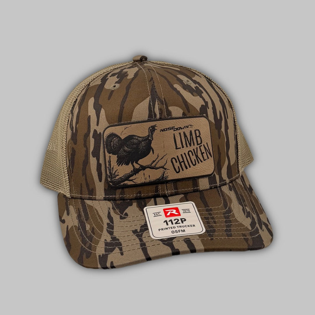 Limb Chicken Trucker Hat - Turkey Hunting Edition
