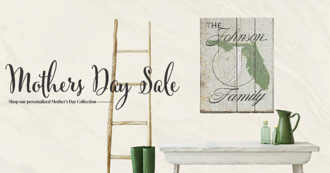 Personalized Grandma and Grandpa House Canvas Sign Gift