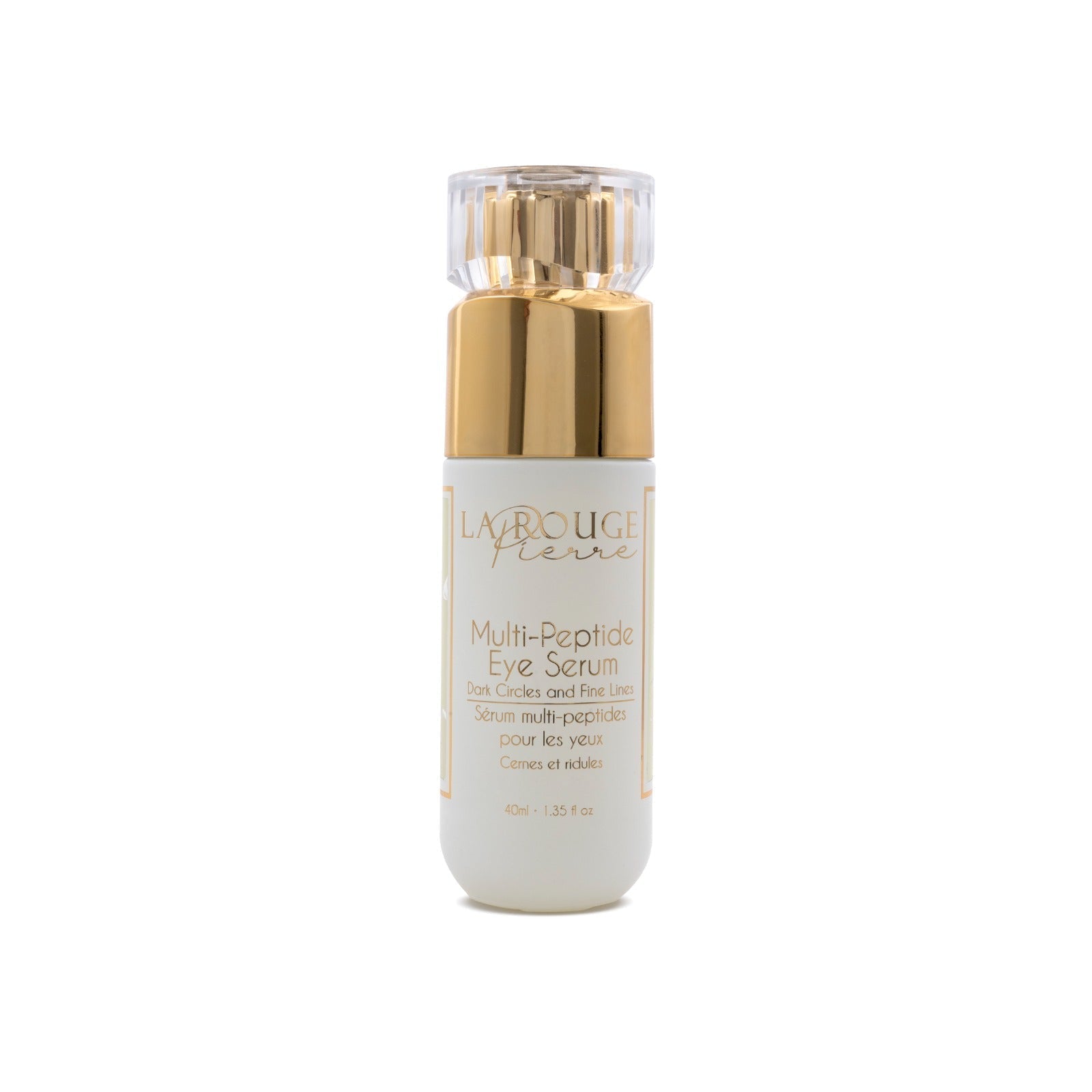 LaRouge Pierre Crystal Collection Illuminating Multi-Peptide Eye Serum in original packaging