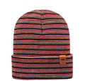 Haakwear Traditional Stitch Beanie, Multi Color Knit Winter Hat, Made in USA