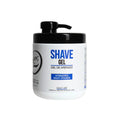 Rolda Multi-Vitamin Shave Gel 17.6oz pump bottle with minimalist blue and white design
