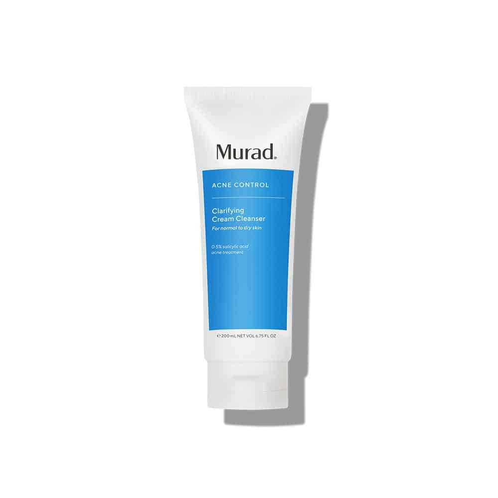 Murad Clarifying Cream Cleanser 6.75oz tube for gentle breakout treatment