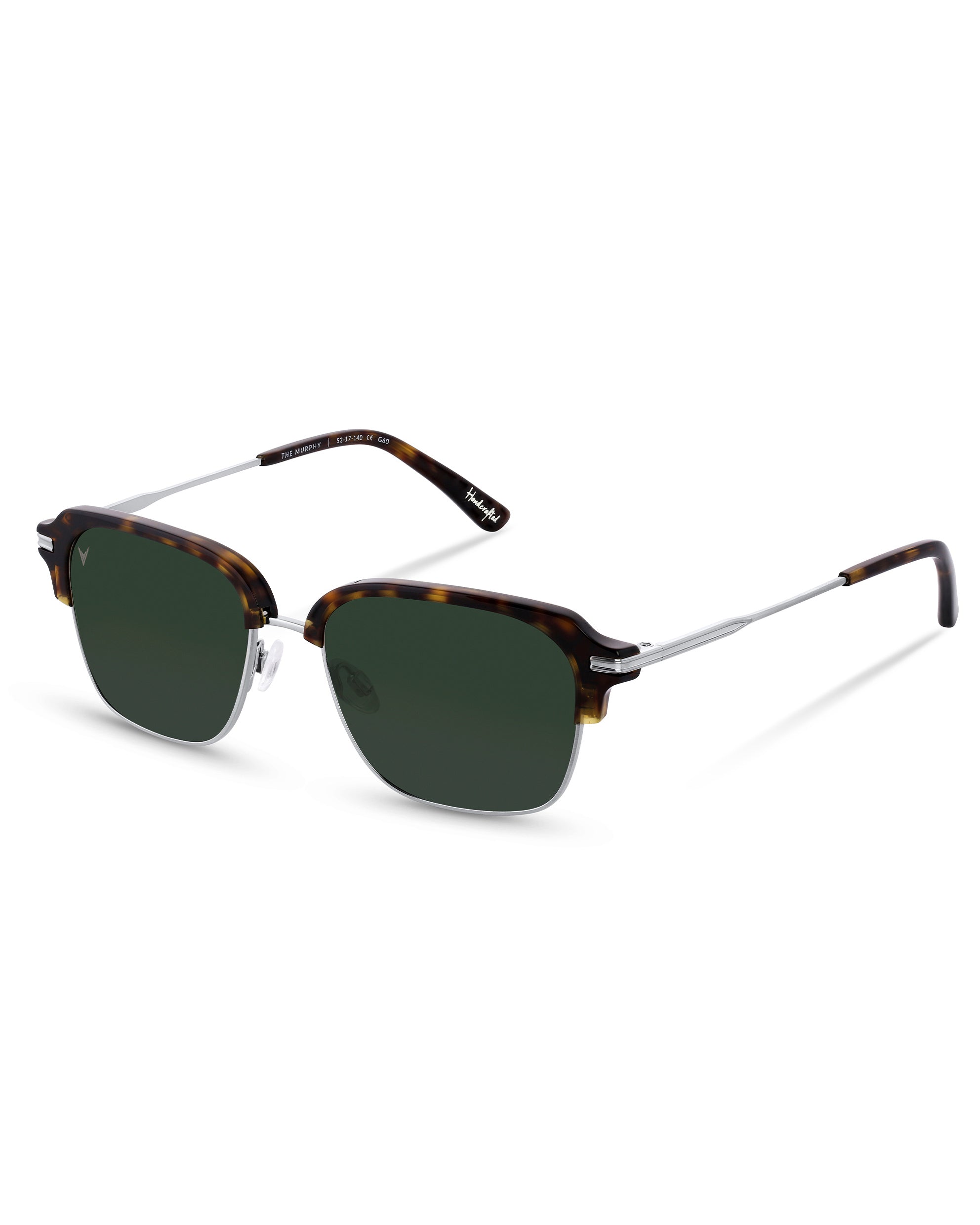 The Murphy Polarized Sunglasses in Barrel Tort