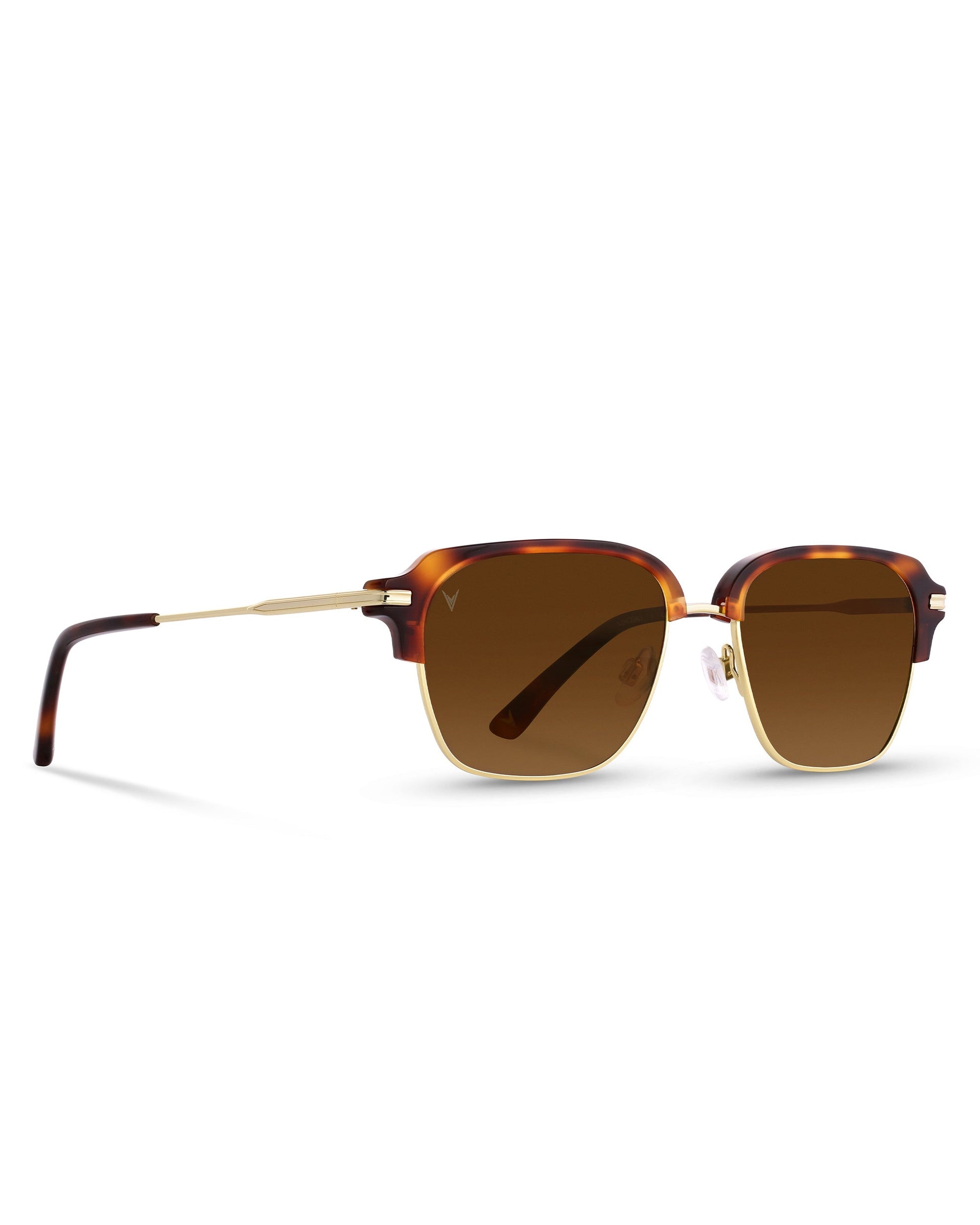 The Murphy Sunglasses in Rye Tortoise with Polarized Lenses