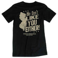 Unisex black and off-white graphic t-shirt featuring modern streetwear design