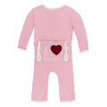 Applique Coverall with Zipper in Lotus I Love Grandma