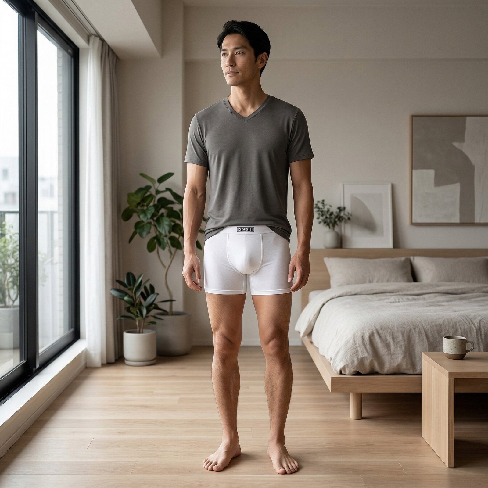 Men's Boxer Brief in Natural