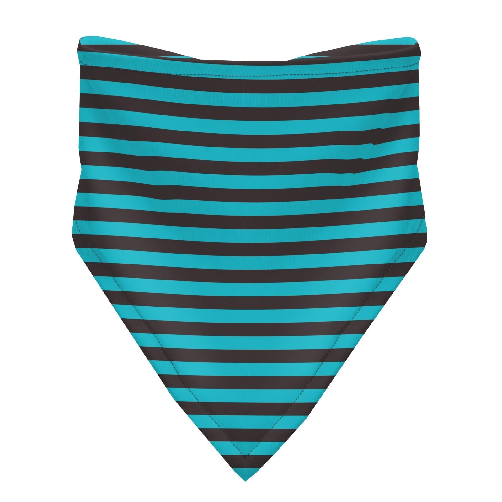 Print Bandana Bib Set of 3 in Confetti Splatter Paint, Rad Stripe & Summer Sky Retro Game Controller