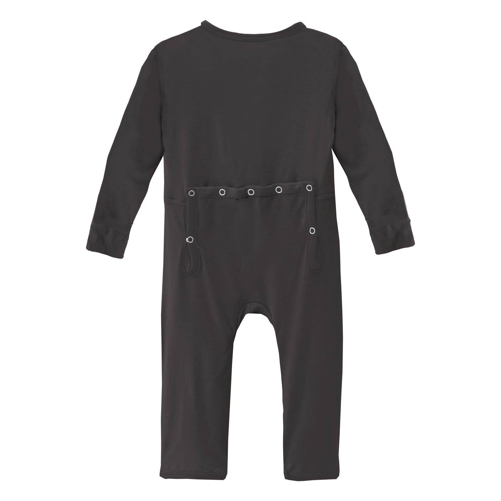 Coverall with Snaps in Midnight