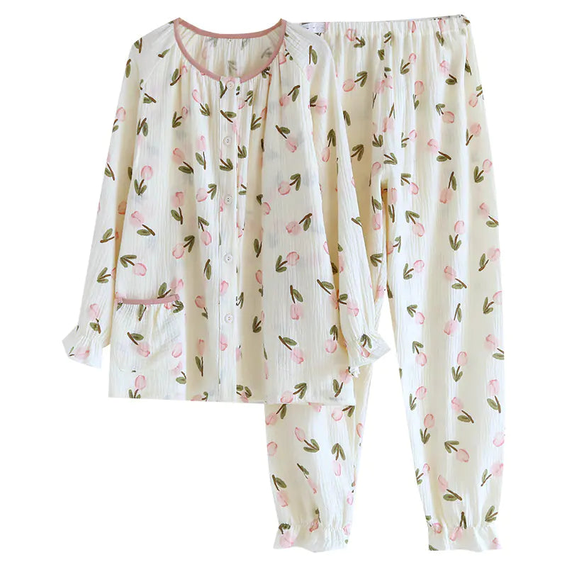 Spring Summer Autumn Winter Nursing Maternity Set