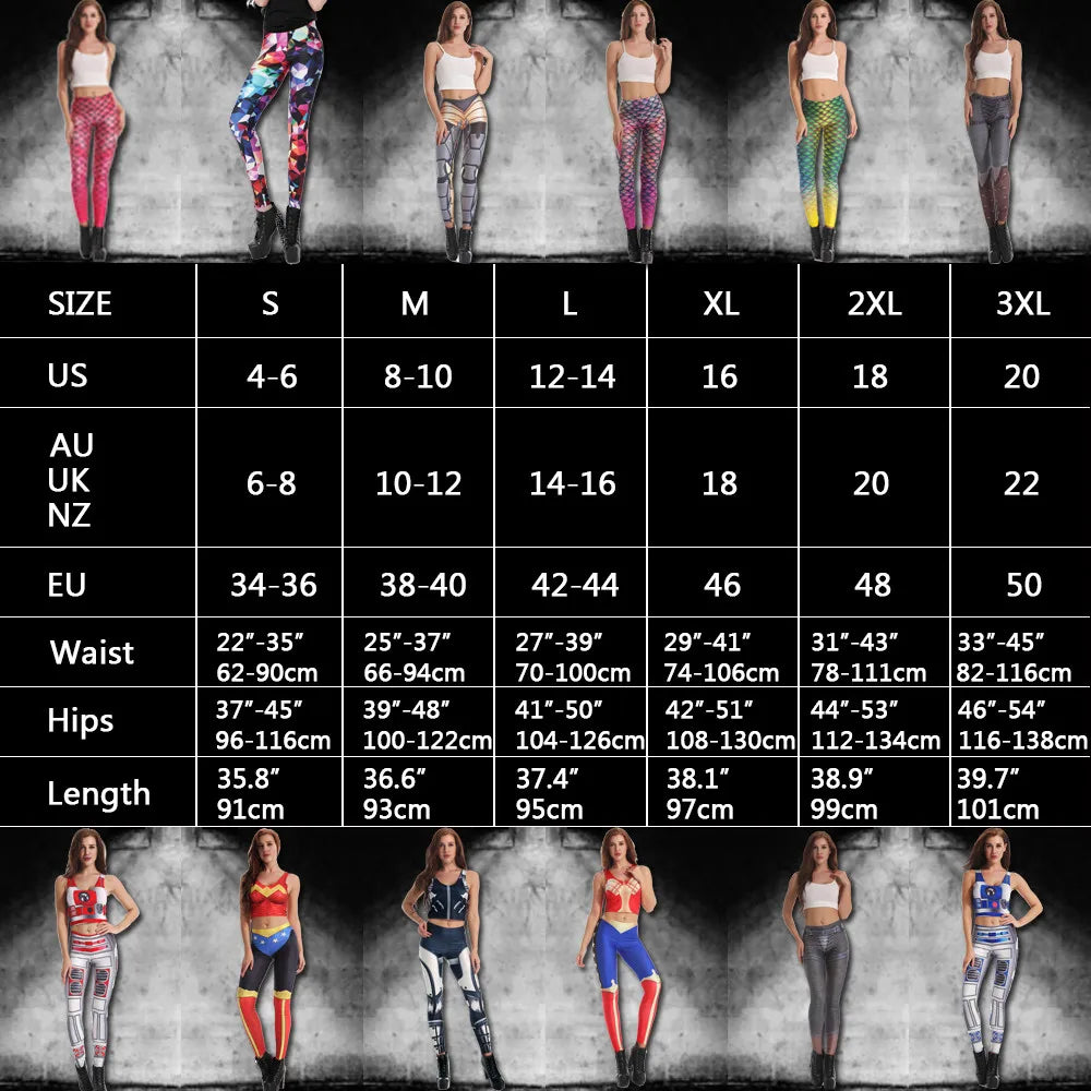 Women's High Waist Cat Collage Print Leggings for Activewear - Image 4