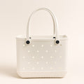 Everyday Medium EVA Tote in Coconut ivory color on a white background