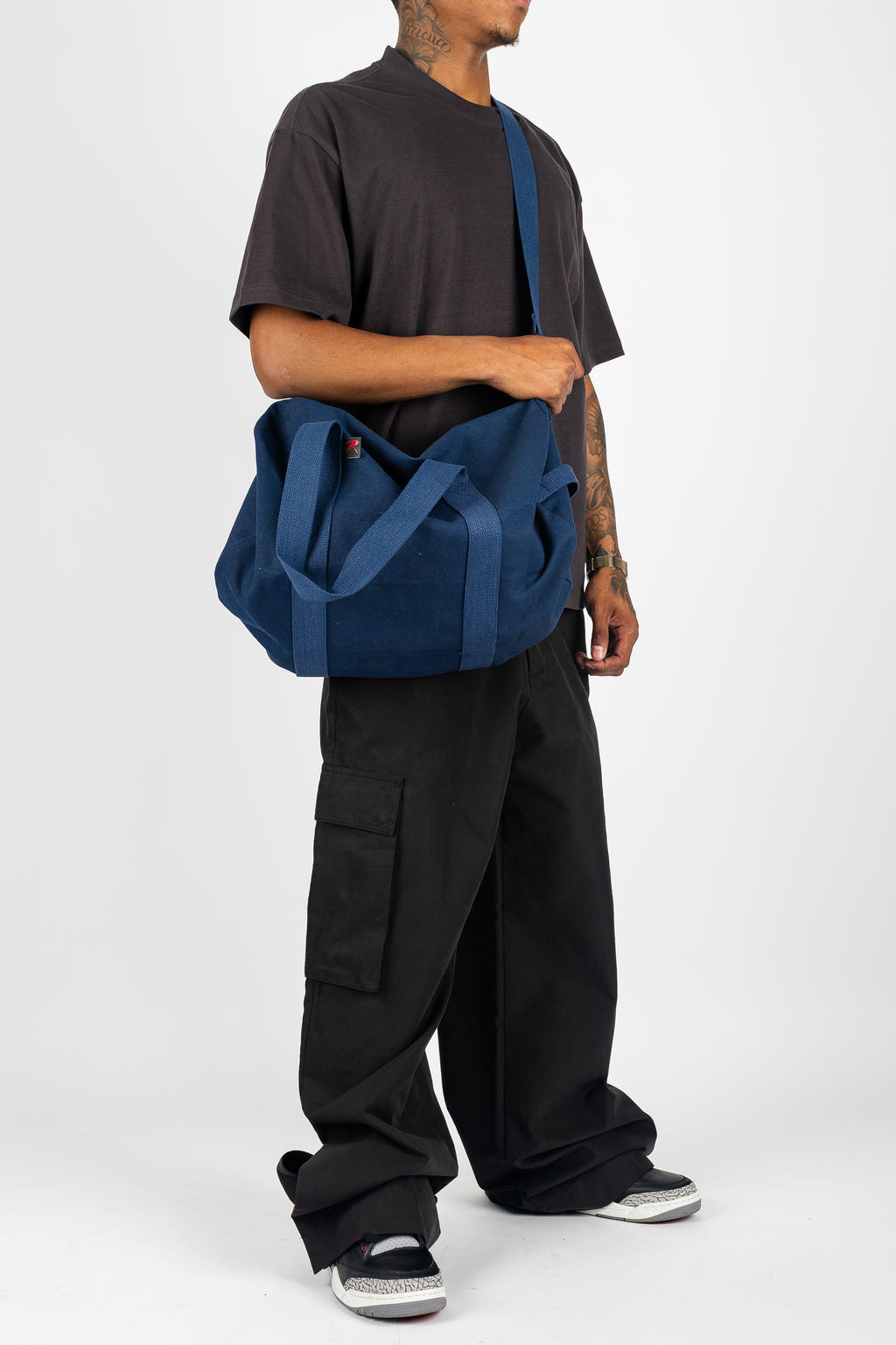 Canvas Shoulder Duffle Bag